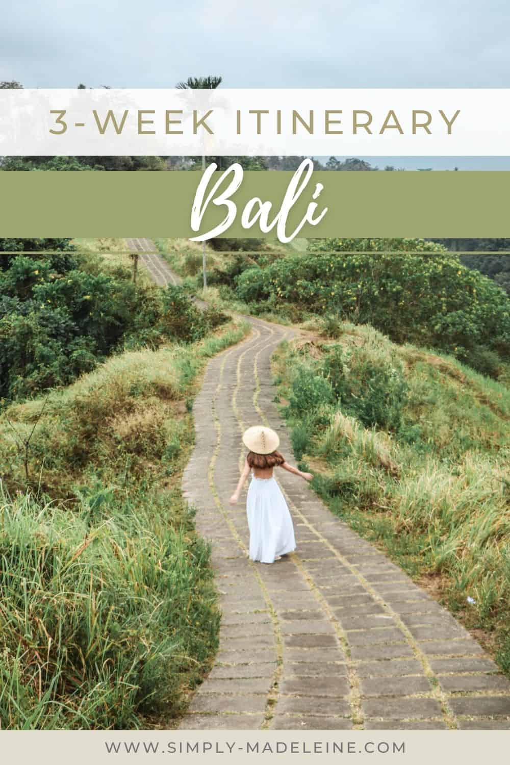 3 Week Bali Itinerary