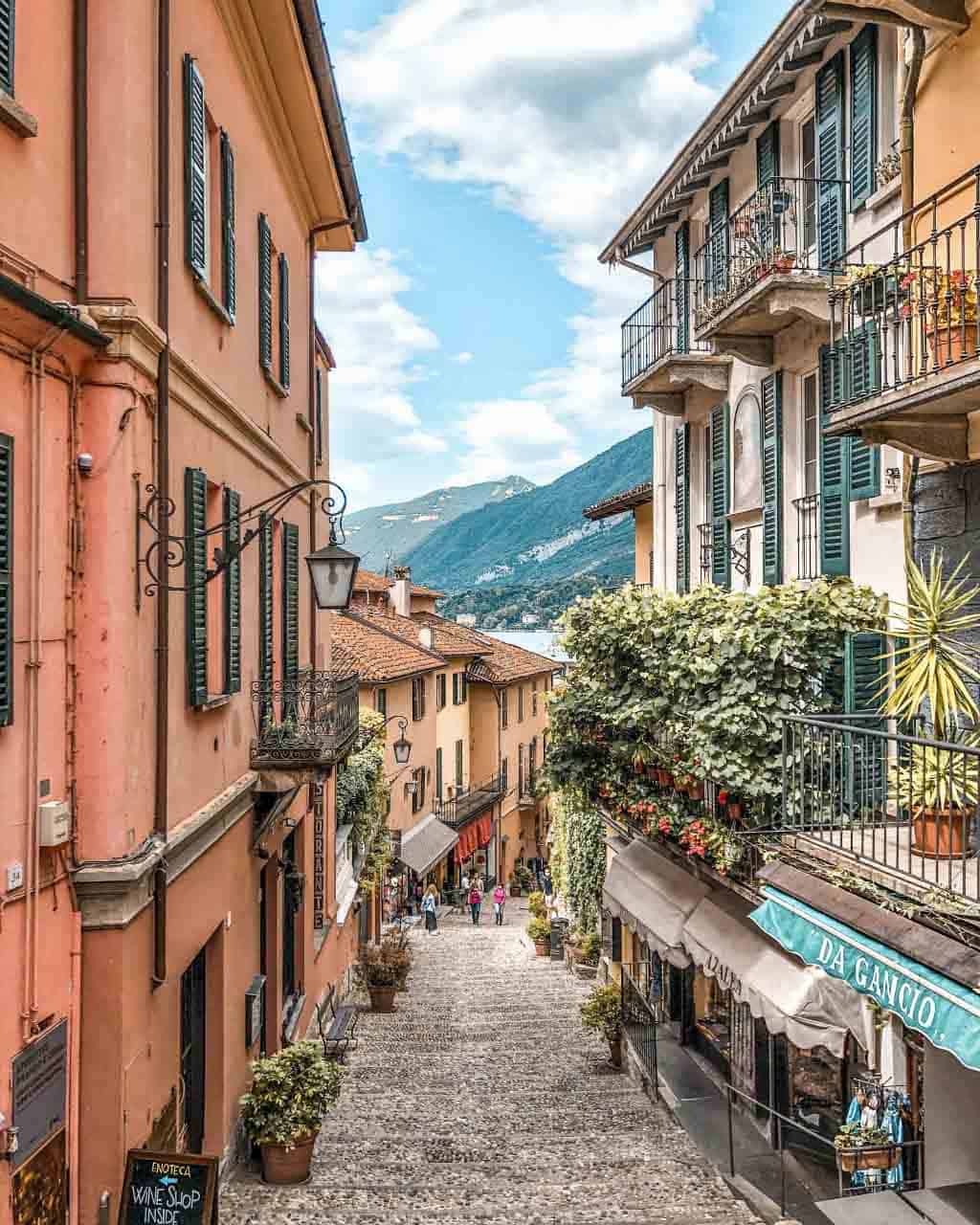 Iconic Street in Bellagio