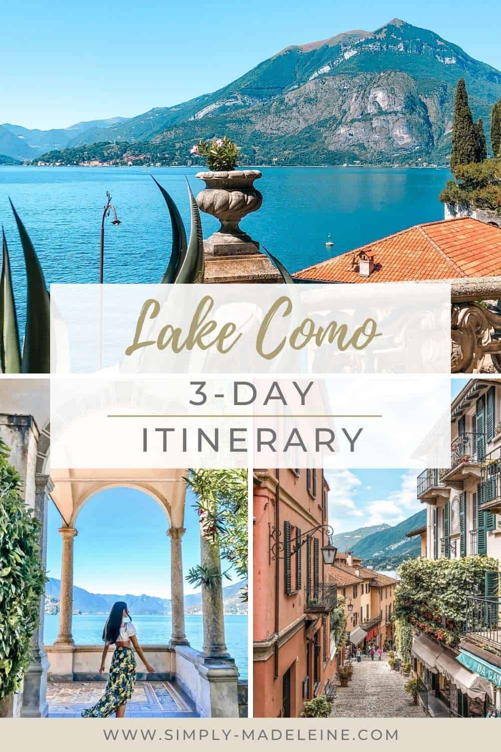 3-Day Lake Como itinerary