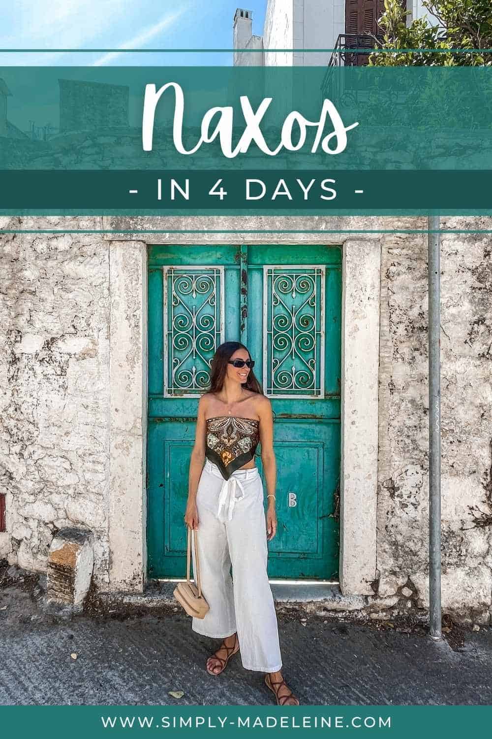 Naxos Itinerary 4 Days